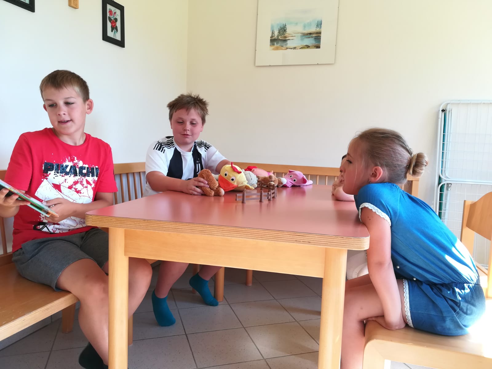  Vorlesen im Kindergarten – Volksschule Sandl Motiv 